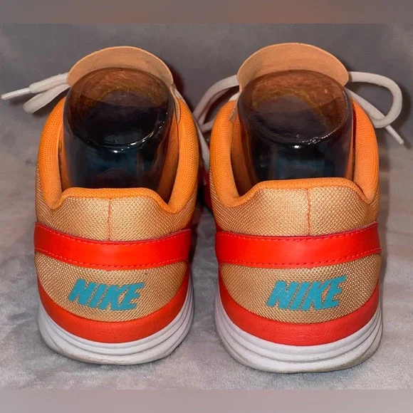 Nike Women's Dual Fusion TR Running Shoe Orange/White Size 8 - Picture 4 of 11